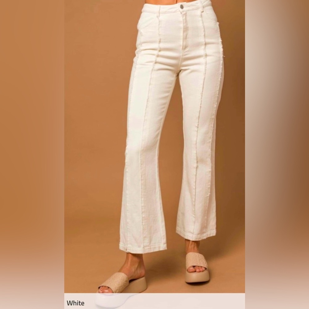 White jeans